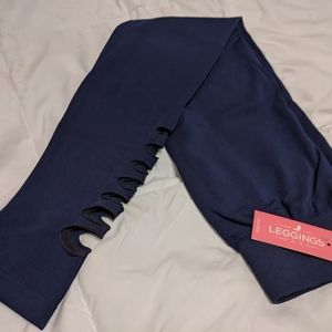 Navy Blue Leggings by Park